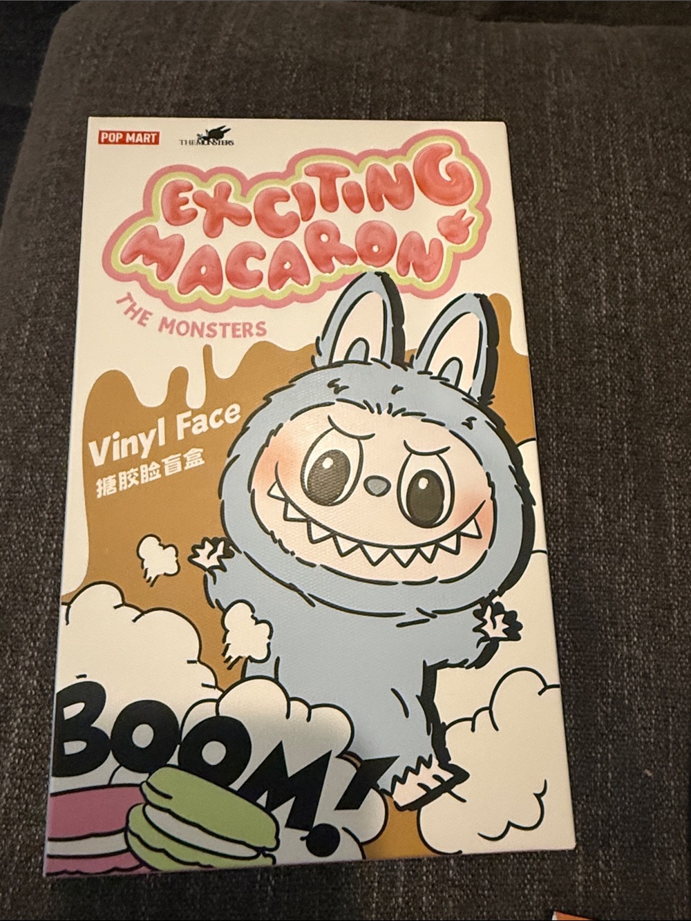 POP MART Exciting Macaron The Monsters Vinyl Face Box - Sea Salt Coconut